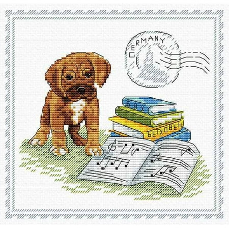 UPC: 4627077367636 | My Best Friend. Germany SM-072 Counted Cross-Stitch kit by MP Studia