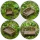 thumbnail image 2 of mini muebles de jardín de resina, adornos artesanales, mini bancos y sillas, decoración de jardín, 2 of 6