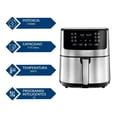 thumbnail image 4 of Freidora de Aire Digital Gourmia 7.57 Litros Acero Inoxidable, 4 of 4