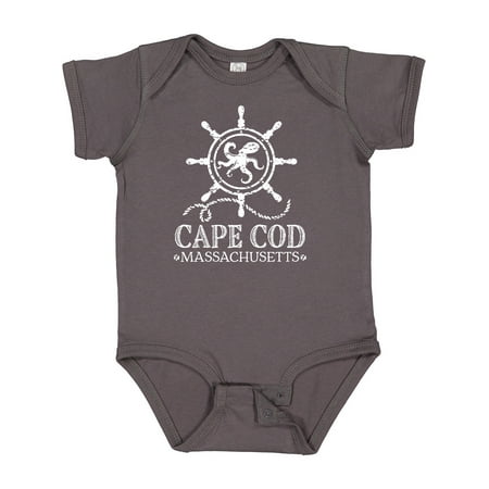 

Inktastic Cape Cod Massachusetts Nautical Gift Baby Boy or Baby Girl Bodysuit