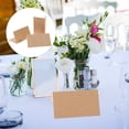 thumbnail image 4 of PAMINGONO 100pcs Guest Name Signs Paper Greeting Card for Anniversary Party Brown, 4 of 7
