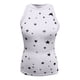 thumbnail image 4 of Camiseta sin mangas con estampado de estrellas y cuello redondo a la moda para mujer, blusa deportiva sin mangas, blusa Causel Pompotops  lopia989536, 4 of 5