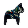 thumbnail image 3 of Oktoberfest Haus Wooden Black Swedish Horse Themed 2" inches Wood Figurine for Home Decor - Black, 3 of 5