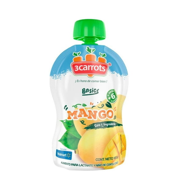 Papilla 3Carrots 3Carrots Papilla de mango