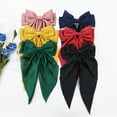 thumbnail image 5 of 6PCS Hair Bows for Women Girls Hair Ribbon Bow Hair Clips with Long Tails Vintage Hair Accessories for Women, 5 of 7