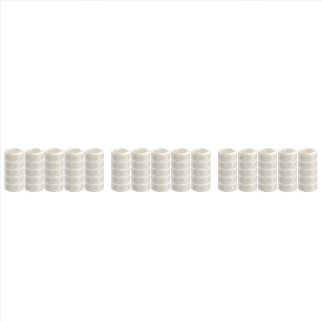 75 Points de Colle Colle Transparente pour Ballons Ruban Adhésif Amovible Double Face pour Ballons Décorations de Mariage, 75 Rouleaux * Ruban pour Ballons (1 Rouleau de 100 Points de Colle), Blanc