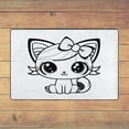 thumbnail image 5 of XMXY Area Rugs Doormat Outdoor Entrance, Coloring Drawing Cute Facecloth Non-slip Floor Mat Rug for Living Room Kitchen Sink Area Indoor,72"x48", 5 of 9