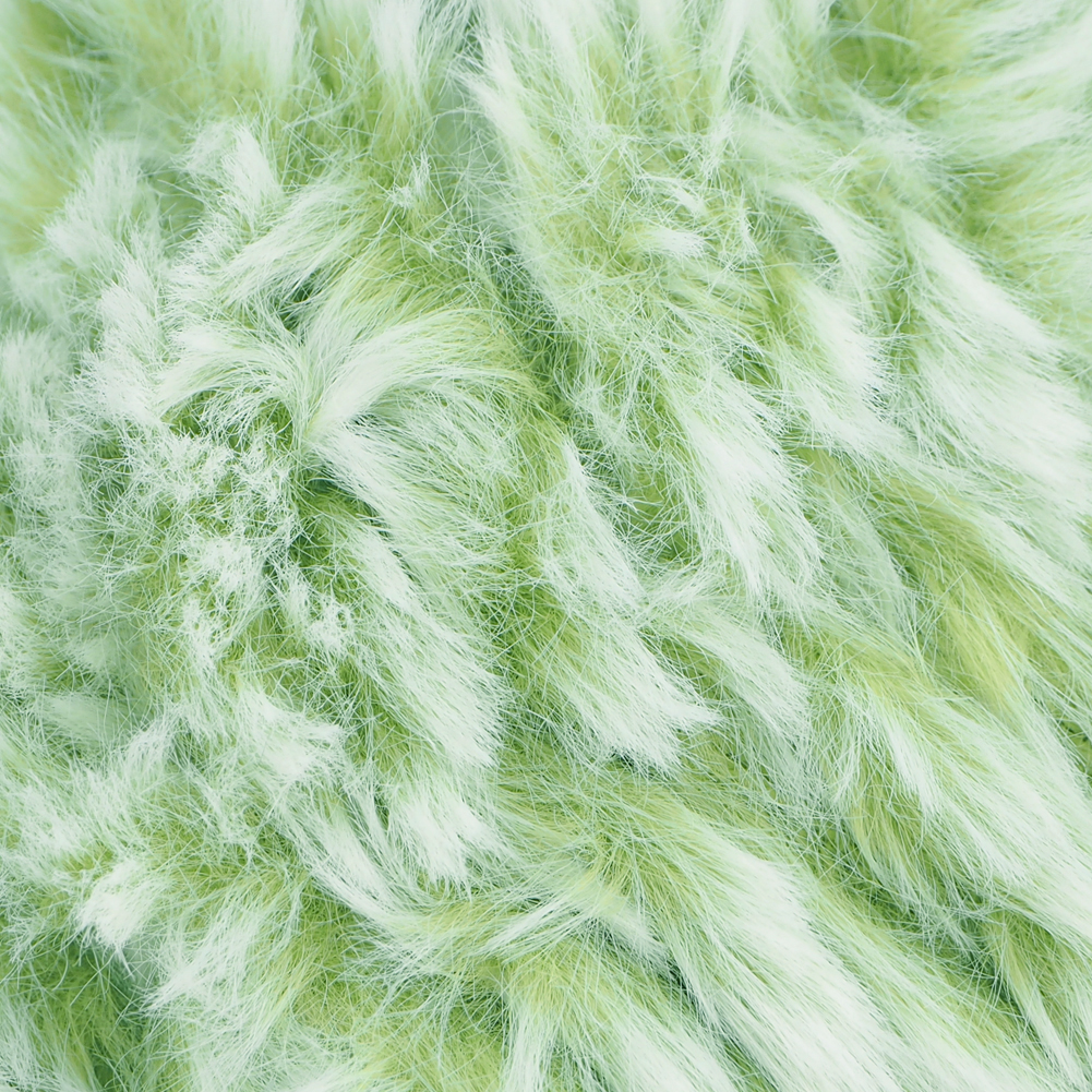 NICEEC 2 Skeins Super Soft Fur Yarn Chunky Fluffy Faux Fur Yarn Eyelash Yarn for Crochet Knit-Total Length 2×32m(2×35yds,50g×2)-Light Sakura Pink