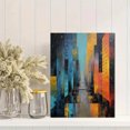 thumbnail image 2 of Abstract Cityscape Textured Canvas Print, for Living Room, Bedroom, Office, Study, Entryway Decor, 2 of 8