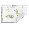 thumbnail image 3 of XMXY Woven Placemats Set of 4 PCS, Abstract Leaf Branch Table Mats Washable Heat Resistant Placemats, 3 of 6