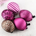 thumbnail image 2 of EeaseCA Silicone Bra Case Invisible Bra Storage Case Zippered Travel Case for Women(Leopard), 2 of 8