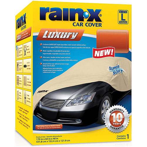 Rain-X 805528 Beige X-Large Luxury Car Cover 