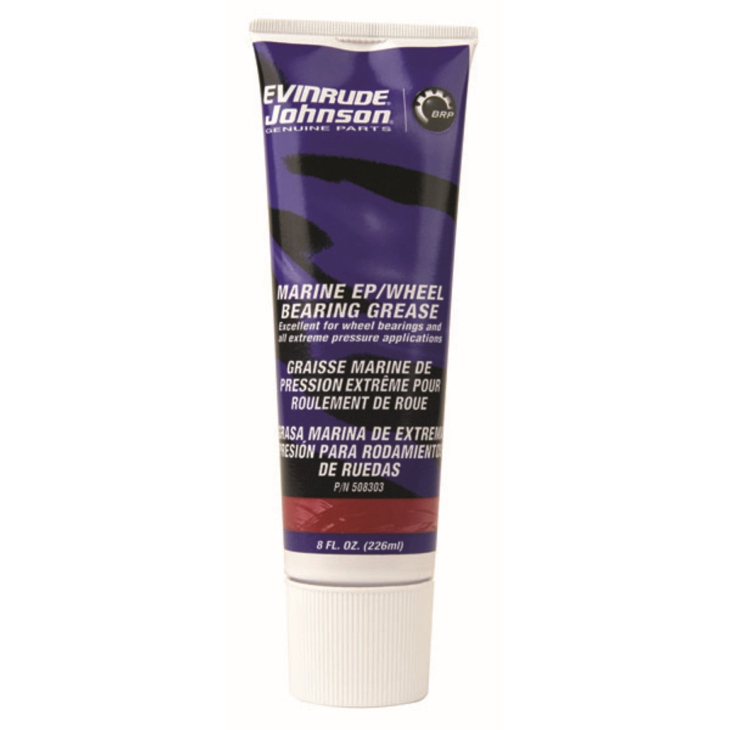 Johnson/Evinrude/OMC New OEM EP WHEEL BEARING GREASE 8OZ TUBE 0508303