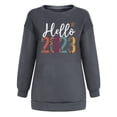thumbnail image 4 of ICHUANYI Liquidación Mujeres Clásico Año Nuevo Navidad Impresión Cuello Redondo Manga Larga Suelta Sudadera Tops ICHUANYI WER202308243917, 4 of 7