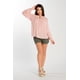 thumbnail image 1 of Blusa Casual Manga Larga Dama Rosa Mundo Terra 026197, 1 of 3