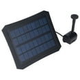 thumbnail image 3 of Kit De Bomba De Agua De Fuente Solar, Kit De Bomba De Agua Solar Luz LED Para Piscina Para Decoración De Jardín Para Estanque Pequeño ANGGREK Solar Fountain Pump Kit, 3 of 8
