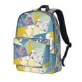 thumbnail image 2 of Goofa Cute Poodle Dog Printed Backpack,Laptop Backpack,Durable Anti-Theft Travel Work Backpack,Water-resistant Backpack, 2 of 9