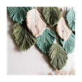 thumbnail image 5 of Wall Hanging Boho Wall Decor, Handmade Yarn Woven Wall Art Leaf Tapestry for Nursery Bedroom Living Room, 5 of 6