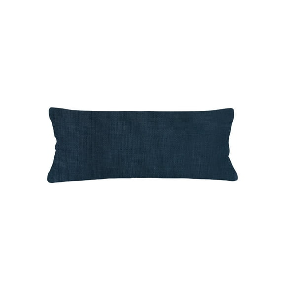 So Soft Linen Navy Blue Pillow 14x40 Cover Only