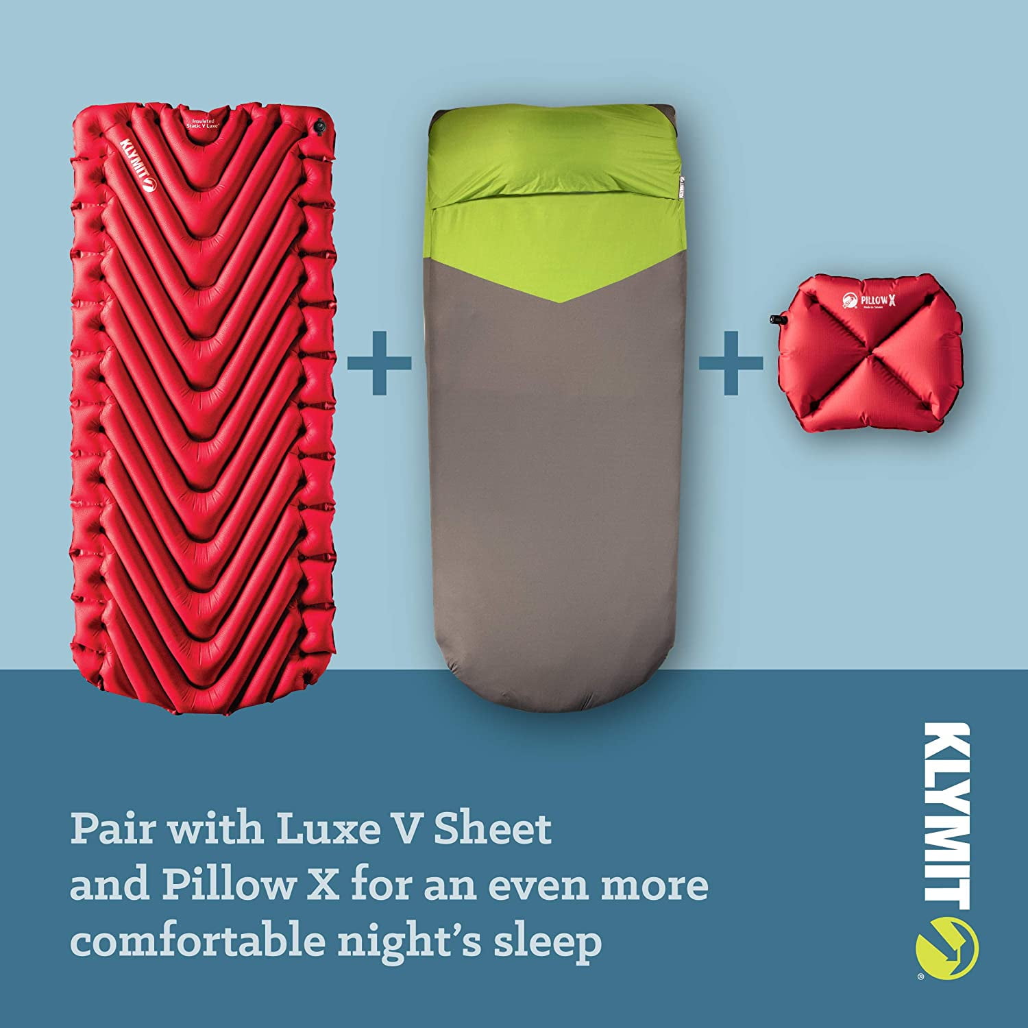Klymit Static V Luxe Sleeping Pad Extra Wide 30 Inches Best Camping Gear For Car Camping Travel And Backpacking Walmart Com Walmart Com Klymit Static V Luxe Sleeping Pad Extra Wide 30 Inches Best Camping Gear For Car Camping Travel And Backpacking Walmart Com Walmart Com