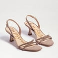 thumbnail image 5 of Sam Edelman Ronan Cashmere Nude Crystal Detail Ankle Strap Open Toe Heel Sandals (Cashmere Nude, 6.5), 5 of 5