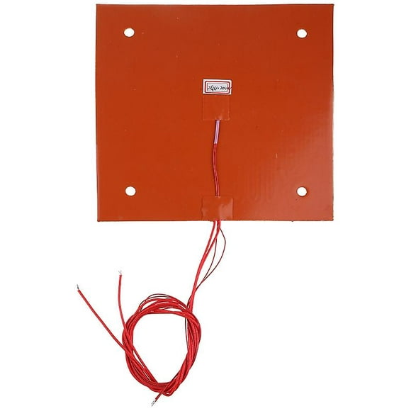 3d Printer Silicone Heated Pad 230230mm Heating Plate Mat 24v 200w Printer Heated Bed With Screw Holes