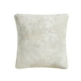 thumbnail image 2 of Way to Celebrate 20" x 20" Ivory Crushed Velvet Decorative Pillow, 2 of 5