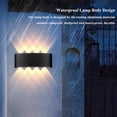thumbnail image 4 of Lámpara de pared nórdica, aplique de pared LED impermeable, lámpara de pared interior, accesorio de iluminación de 220 V y 110 V para baño, decoración del hogar, 4 of 5