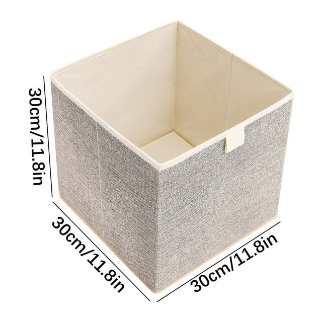 Photo Storage Box Storage Box for Clothing and Sundries Household Items Fabric Desktop Toy Storage Box Storage for Toys