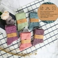 thumbnail image 6 of Holzlrgus 5 Pairs Womens Wool Socks Thick Knit Vintage Winter Warm Cozy Crew Socks Gifts, 6 of 6
