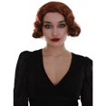 thumbnail image 1 of Banana Costumes HW-6732A Roaring 20s Wig, Brown, 1 of 1