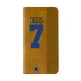 thumbnail image 2 of Keyscaper Trevon Diggs Brown Dallas Cowboys Folio iPhone Case, 2 of 7
