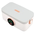 thumbnail image 1 of Cordless Heated Lunch Box, Efficient Leakage Proof USB Rechargeable Electric Lunch Box Stainless Steel Liner Indicator Light Design  for Travel, 1 of 7