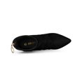 thumbnail image 4 of BLISSFUL STEP Women's Pointed Toe Slouched Stiletto Heel Ankle Boots Black 9, 4 of 6