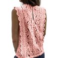 thumbnail image 2 of HOTAPEI Womens Tank Top Casual Sleeveless Tops Lace Tunic Tank Tops V Neck Summer Shirts Blouse, 2 of 7