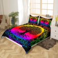 thumbnail image 2 of Life Juego de Funda Nórdica Gradient Rainbow Queen Bedding Sets,Funda Nórdica Galaxy, 2 of 7