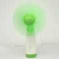 thumbnail image 4 of Mini ventilador de mano con 2 aspas alimentadas por batería (verde), 4 of 6