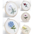 thumbnail image 2 of 5 Sets de Gama Completa de Kit de Inicio de Bordado con Flores Partten, Kit de Punto de Cruz con Tela de Bordado, de Color Y Kit de Herramientas Baoblaze Artesanías De Punto De Cruz, 2 of 8