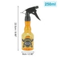 thumbnail image 4 of Unique Bargains 1 Pc Hair Spray Bottles Wine Bottle Style Spray Bottles for Hair 250ml Yellow, 4 of 6
