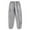 01 Gray, variant on Men's Solid Color Warm Casual Personalized Fashion Long Winter Warm Jogger Sweatpants