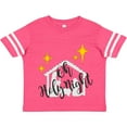 thumbnail image 3 of Inktastic Oh Holy Night Christmas Nativity with Yellow Stars Boys or Girls Toddler T-Shirt, 3 of 5