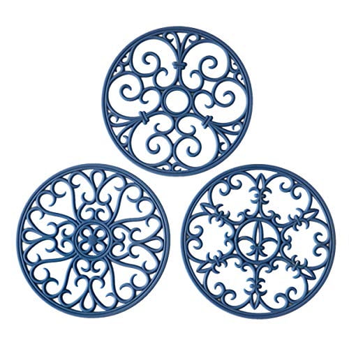 Silicone Trivet Mat Hot Pot Holder Hot Pads For Table Countertop Teapot Trivet Kitchen Trivets
