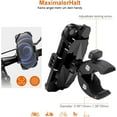 thumbnail image 5 of Soporte para manillar de bicicleta para teléfono inteligente, correa universal giratoria 360 para teléfono de motocicleta para iPhone 8 7 6S 6 Plus 5, Samsung S8 S7 S6, GPS y dispositivos móviles de 3,5 a 6,3 pulgadas Excelente Rendimiento ER012176WZ, 5 of 5