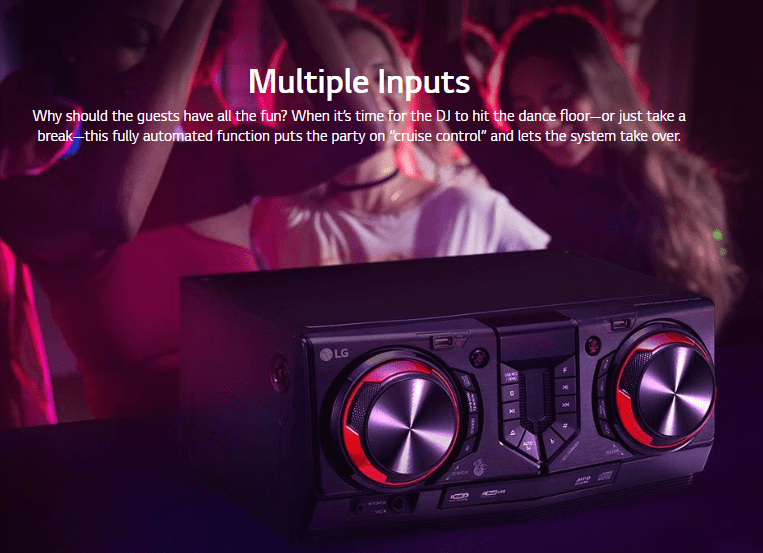 Lg cj45 stereo new arrivals