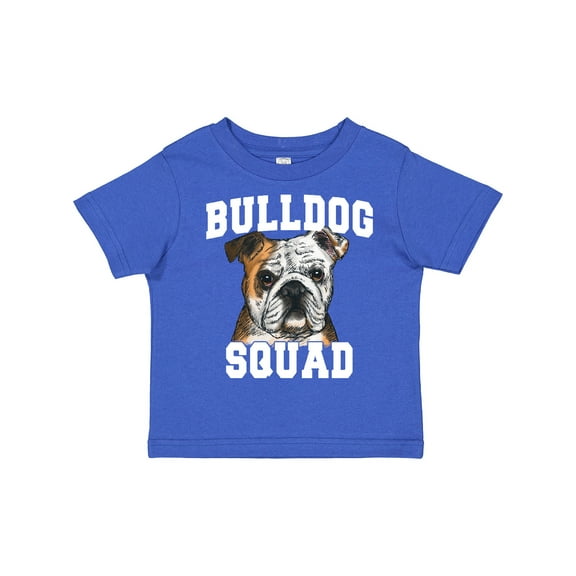 Inktastic Dog Bulldog Squad Boys or Girls Toddler T-Shirt