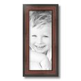 thumbnail image 2 of ArtToFrames 6x15" Honors Mahogany with Black Picture Frame, Brown Wood Poster Frame, with Regular Glass and 2 (FBPL-5154), 2 of 7