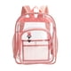 thumbnail image 2 of Xihbxyly Mochila Transparente, Material de Pvc Duradero, Diseño Aprobado para Estadios, Correas de Hombro Ajustables, Ligera y Fácil de Limpiar, Bolsa de Playa, Accesorio de Viaje, Tamaño 12 X 28 X 3, 2 of 7