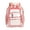 pink, variant on XMMSWDLA Clear Mini Backpack Waterproof Transparent Backpack for Work, Concert, Sport Event, Security Travel & Stadium (Black)