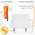 thumbnail image 5 of Supa Ant Emergency Fire Blanket for Home and Kitchen, High Visibility, Ce Certified, 40", 2 Pack, 5 of 7