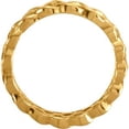 thumbnail image 2 of FB Jewels 14K Yellow Gold 8mm Celtic Inspired Wedding Ring Band Size 9, 2 of 2